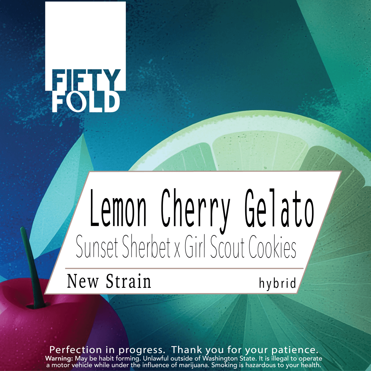 Fifty Fold Lemon Cherry Gelato
