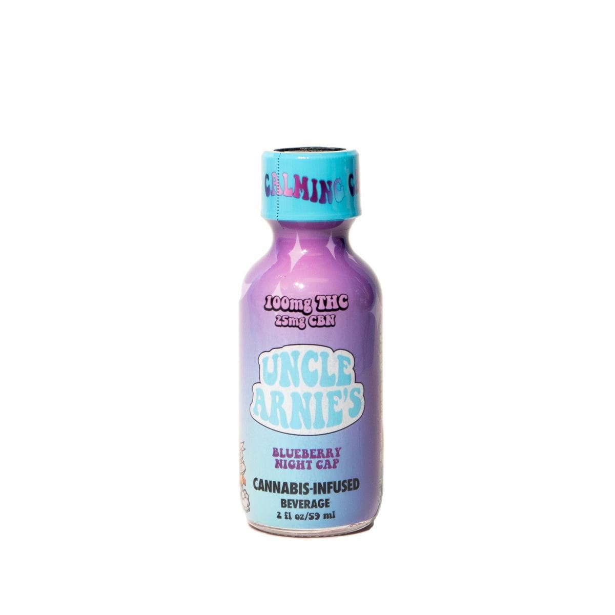 Uncle Arnie's Blueberry Nightcap Beverage (4:1 THC:CBN) 2oz