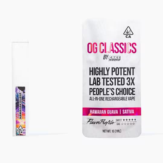 CAKE she hits different Hawaiian Guava Haze Cryo Cured Resin All-In-One