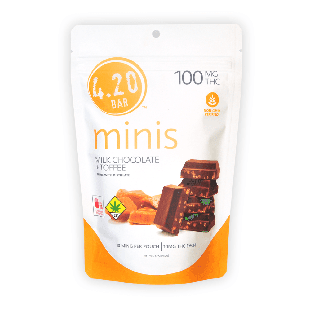 4.20 Bar Milk Chocolate Toffee Minis
