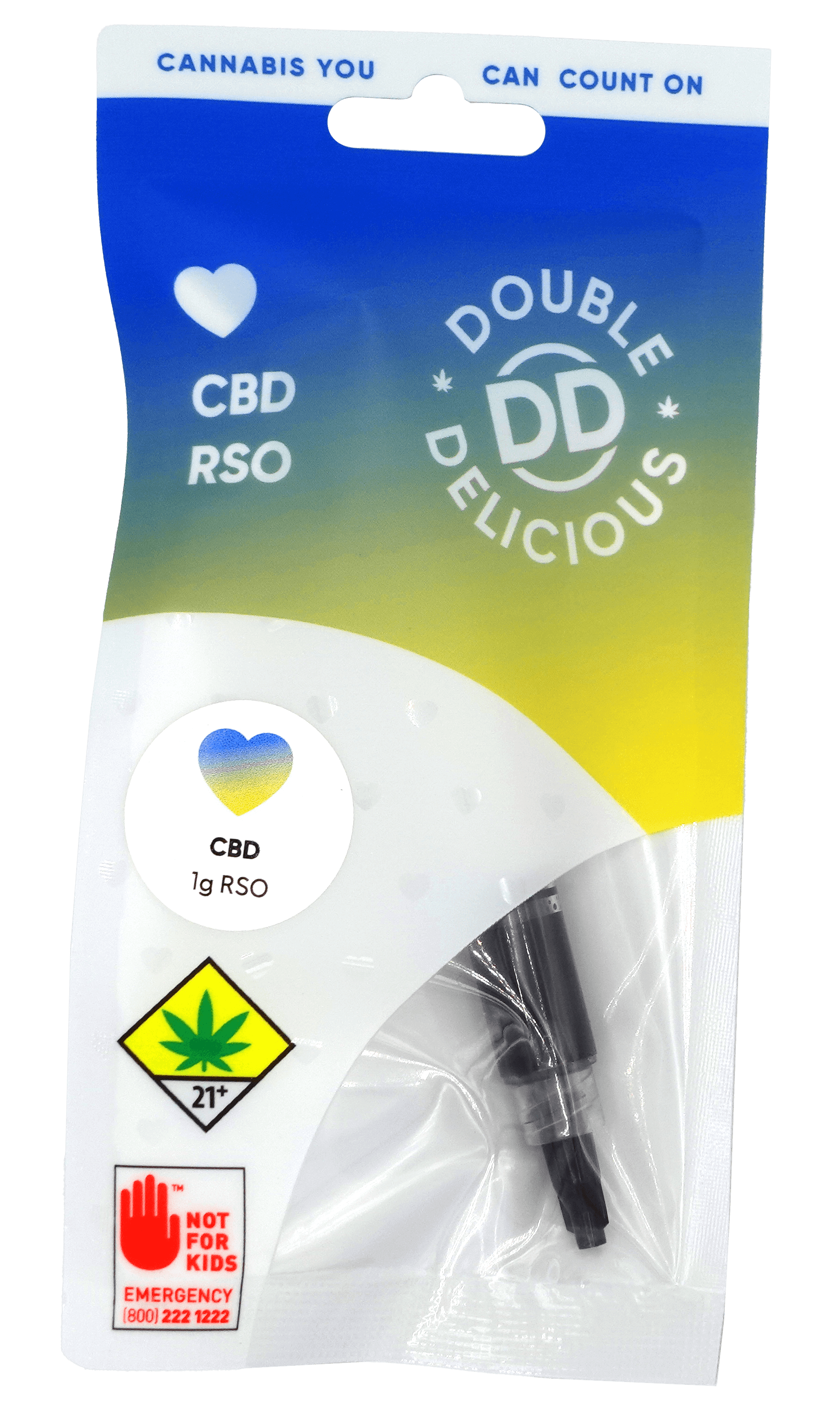 Double Delicious 10:1 CBD RSO | 1g