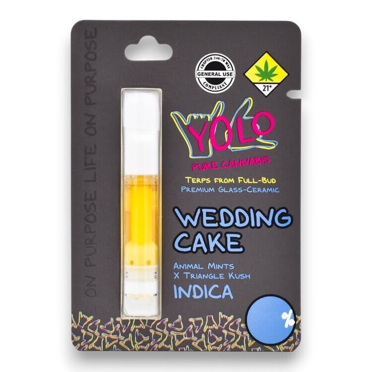 Yolo Wedding Cake - Ceramic Live Resin Cartridge