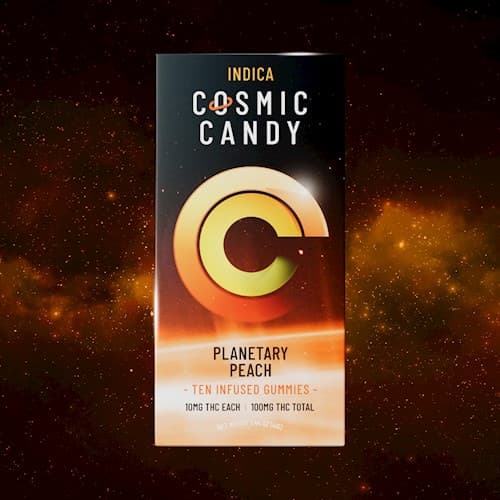 Cosmic Candy Planetary Peach Indica Flying Saucers (DOH)