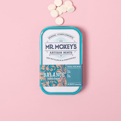 Moxey Mints Balance Cinnamon CBG | 400mg (DOH)