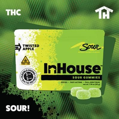 InHouse Gummies | Sour Apple | 5pk