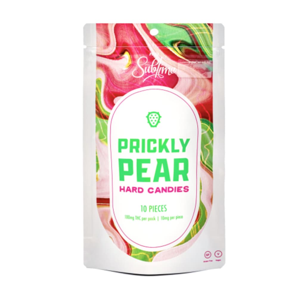 Sublime Brands Prickly Pear Hard Candies 10pk