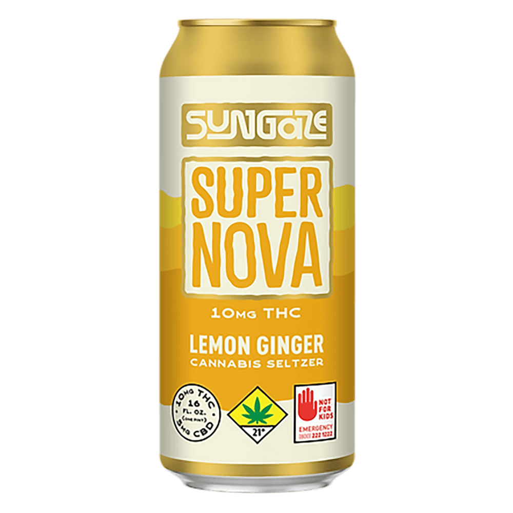 Sungaze Sungaze Supernova: Lemon Ginger [1pk] (5mg CBD/10mg THC)