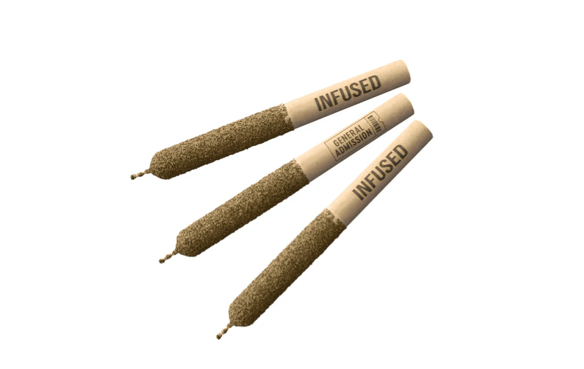 General Admission Cherry Retrograde Hi-Fi Diamond Infused Pre-Rolls - Indica - 3x0.5g