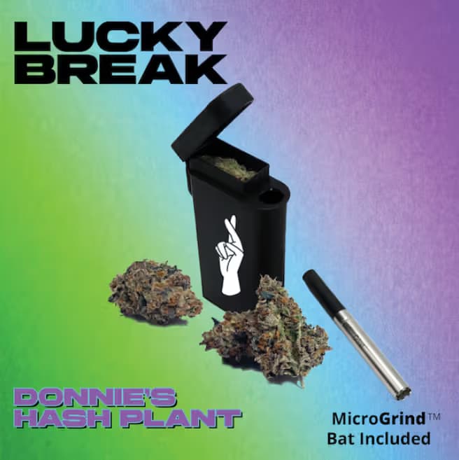 Lucky Break Donnie's Hash Plant Lucky Dugout 3g 0108