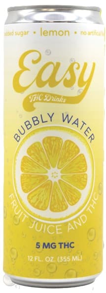 Easy THC Drinks Lemon [12oz] (5mg)