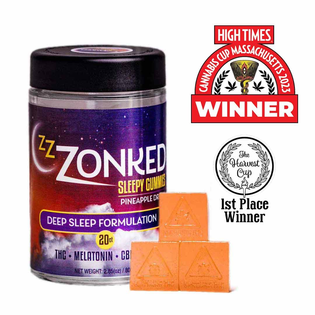 Zonked Pineapple Dream | Zonked Sleepy Gummies | 20pk