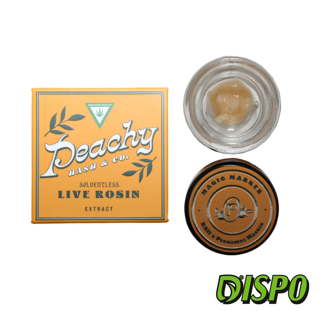 Peachy Hash & Co. Live Rosin | Supergrape | 1g