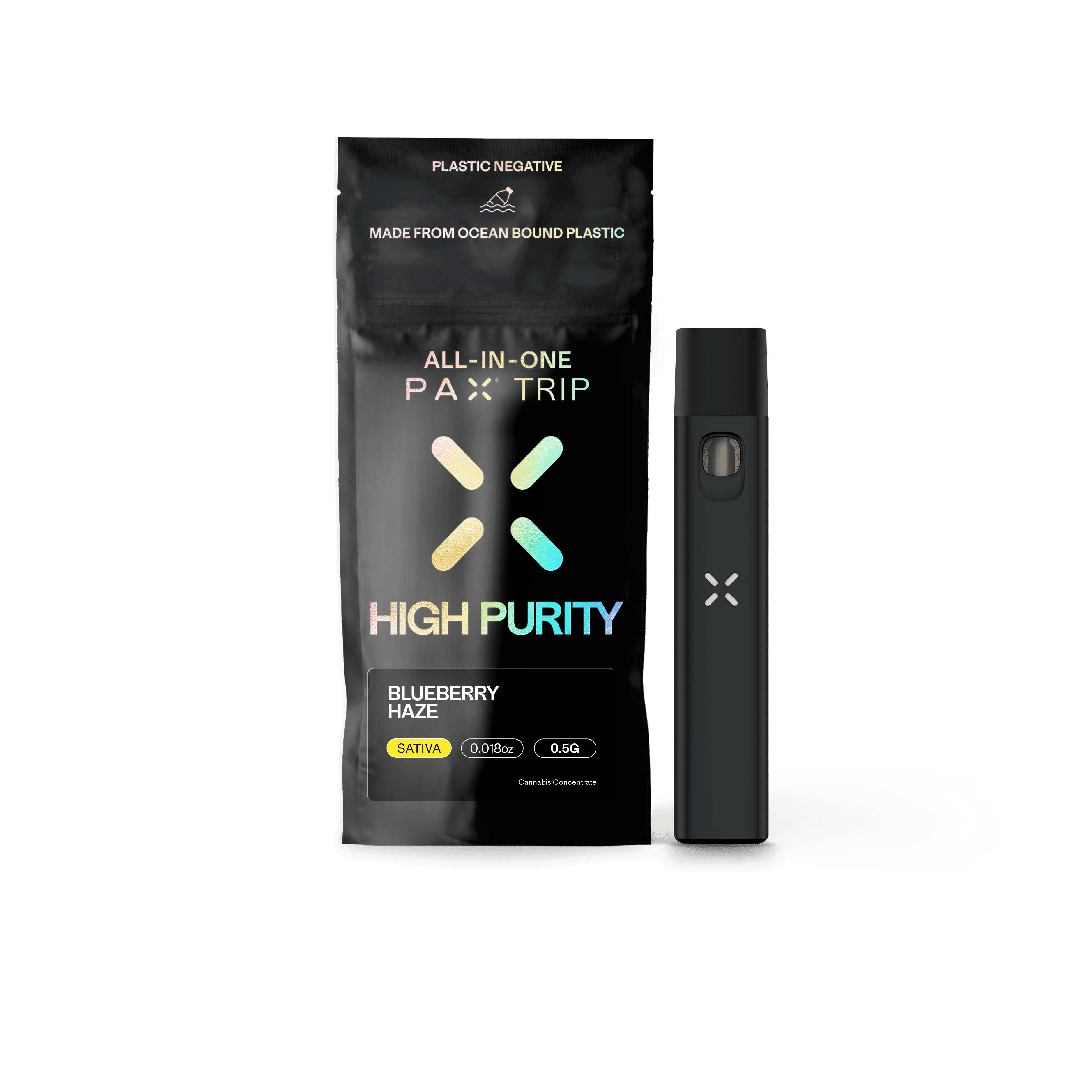 PAX ERA BLUEBERRY HAZE HIGH PURITY AIO 1G