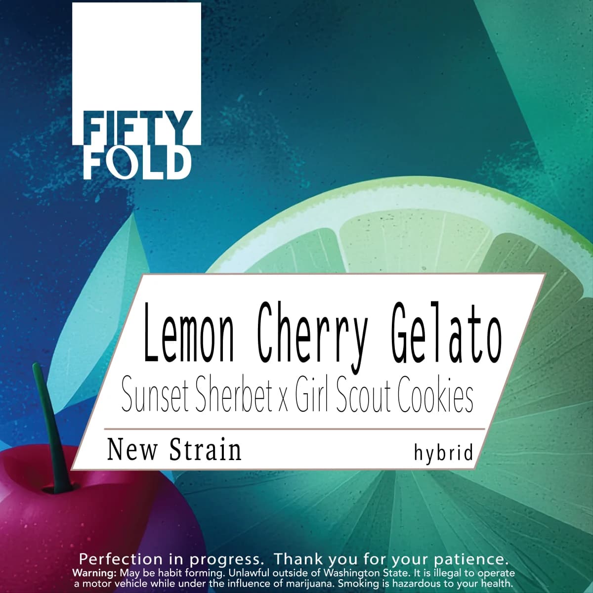 Fifty Fold Lemon Cherry Gelato [.75g]