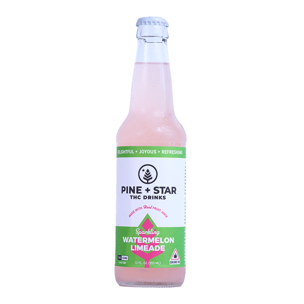 Pine + Star Sparkling Watermelon Limeade - 10mg