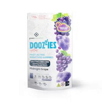 Doozies CBN/CBD 1:1:1 Midnight Grape - 10pk 300mg