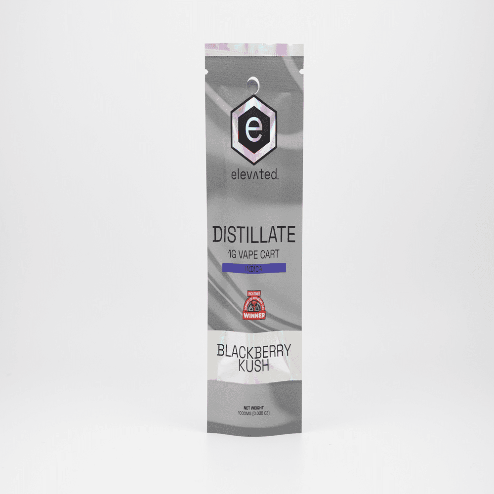 Elevated Elevated Blackberry Kush (I) 1g Cart
