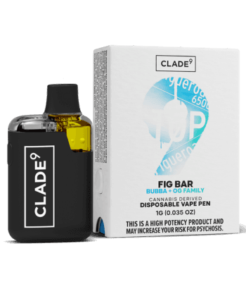 Clade9 Clade9 Vape Disposable 1g Distillate- Fig Bar