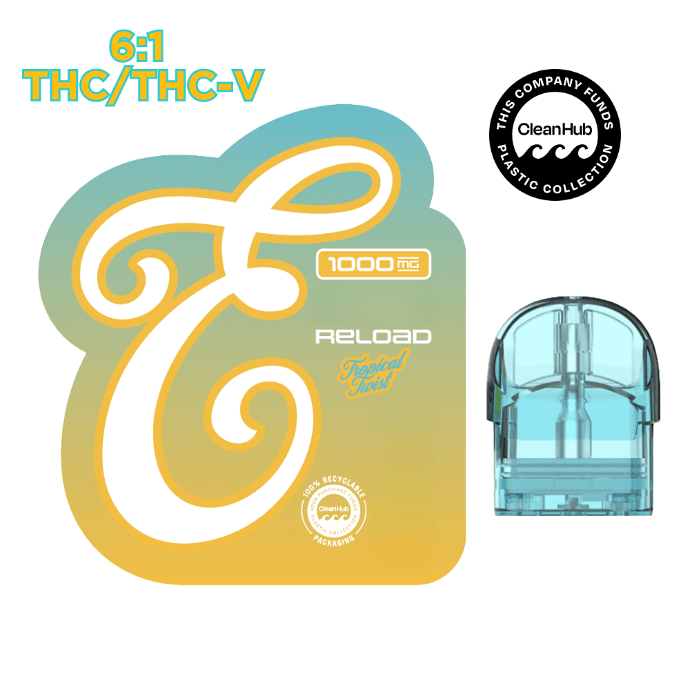 Eureka RELOAD - 1g FUSION - Tropical Twist (6:1 THC/THC-V)