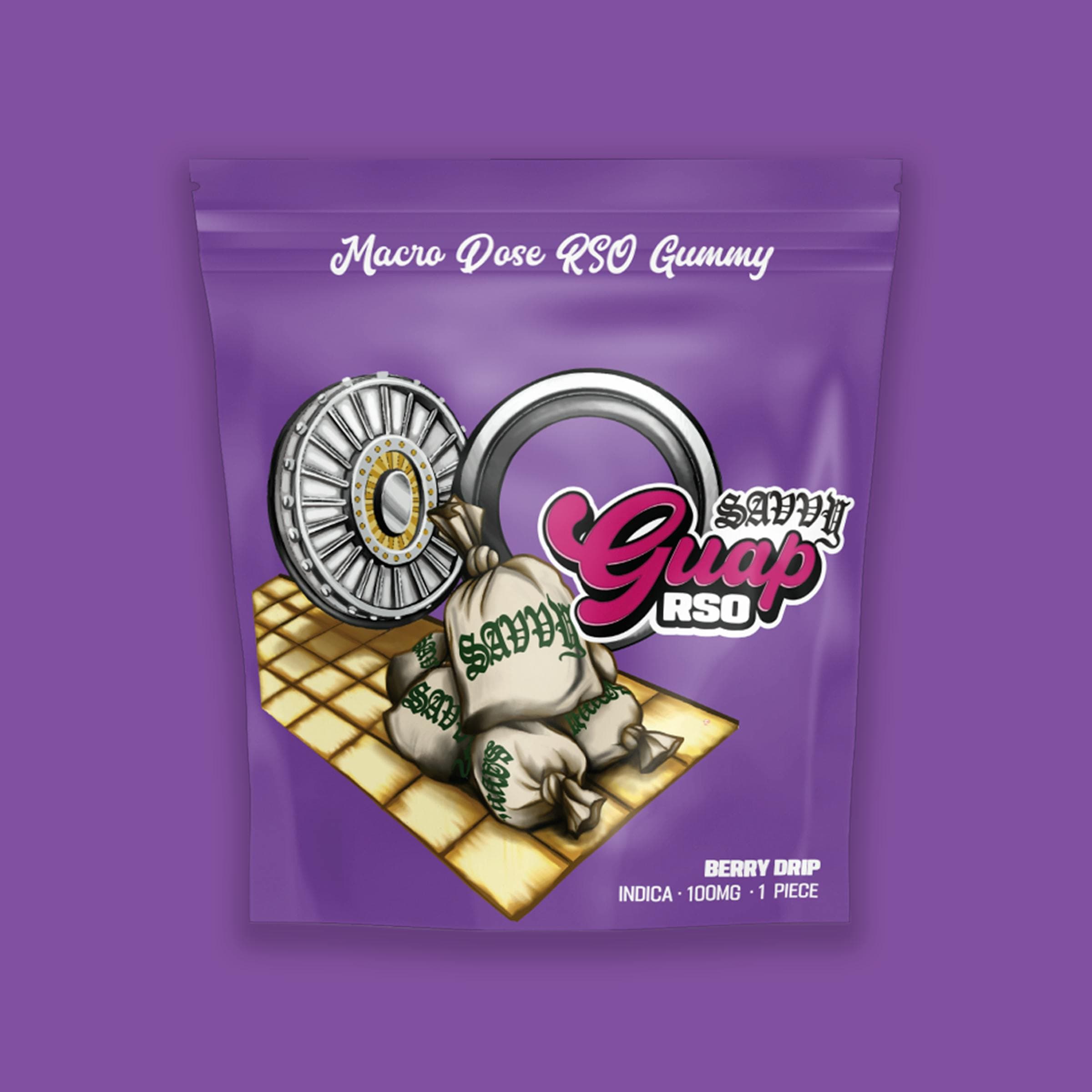 Savvy RSO Berry Drip - 1pk Gummies