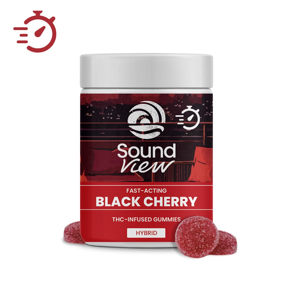 SoundView Black Cherry (H) Fast Acting Gummies (4.83mg 20pk) C0080000247