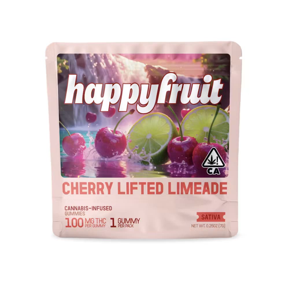HAPPY FRUIT Cherry Limeade - 100mg - 1ct