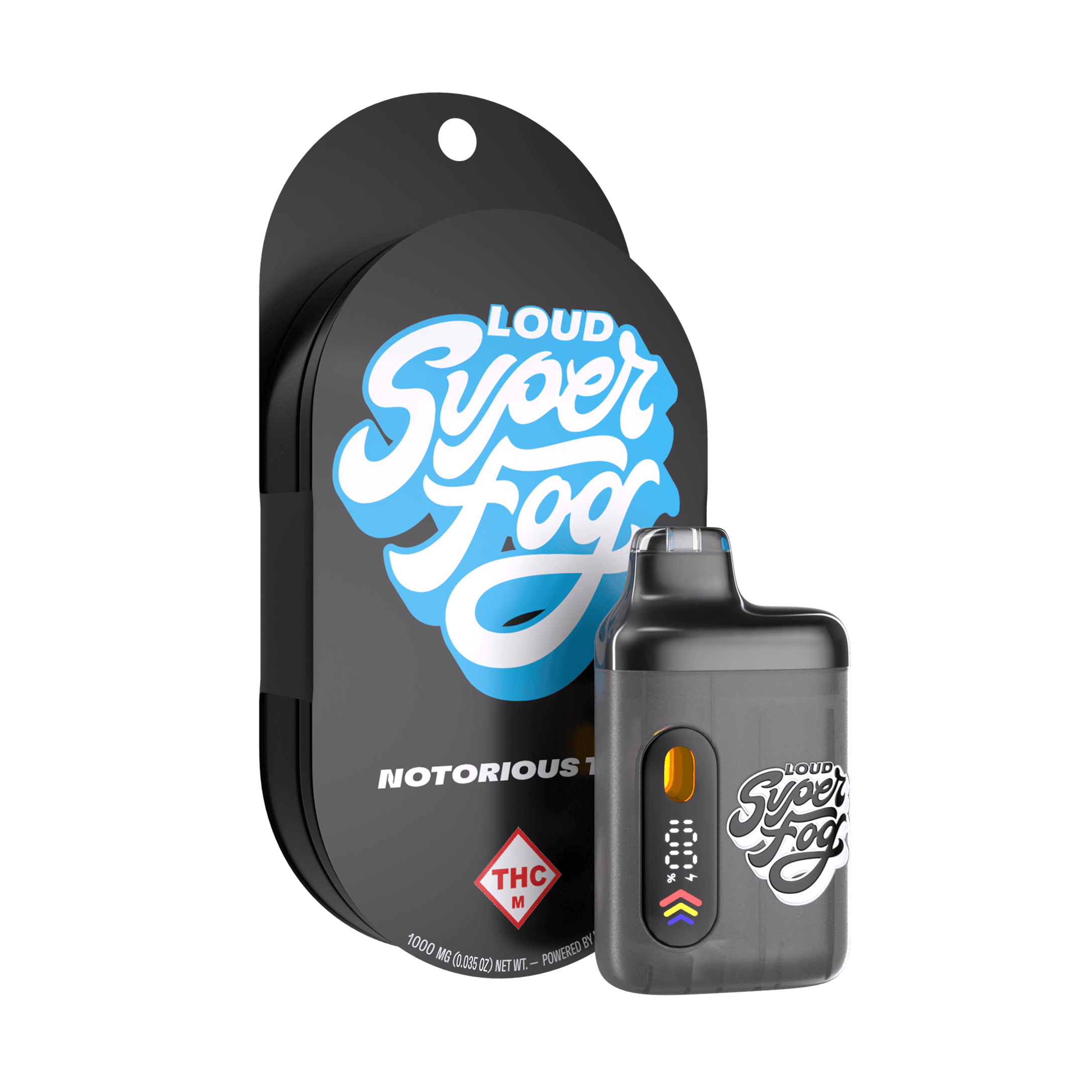 Mfused Loud Super Fog Notorious THC High Terpene Extract Disposable | 2g