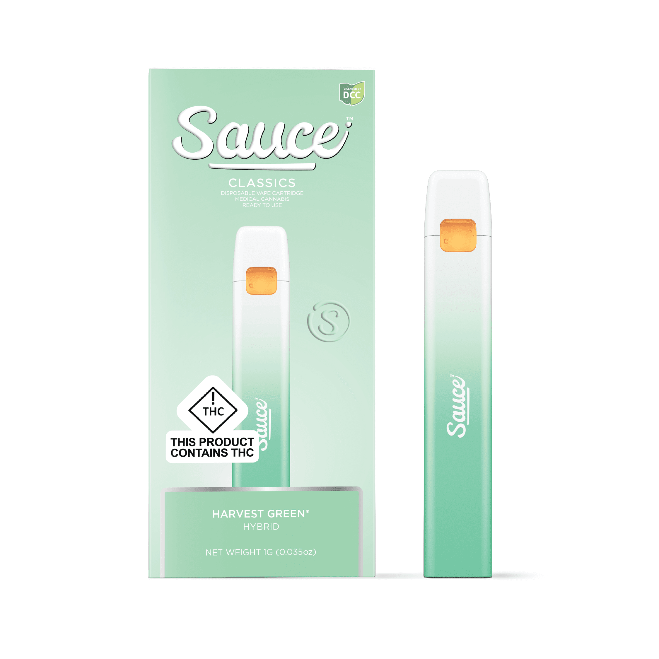Sauce Harvest Green Disposable