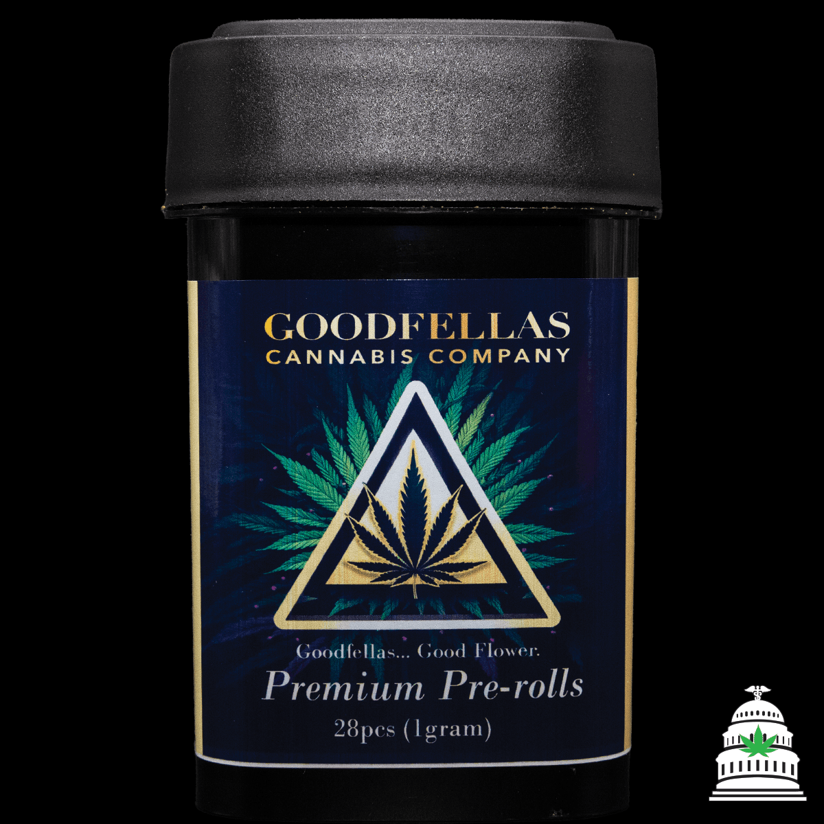 Goodfellas Grand Daddy Purp - Goodfellas Preroll Pack