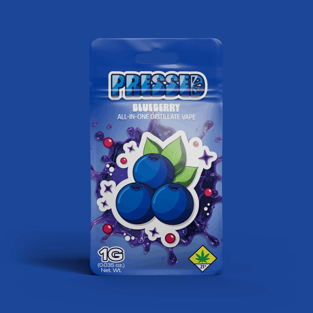 Pressed Blueberry AIO Vaporizer | 1g