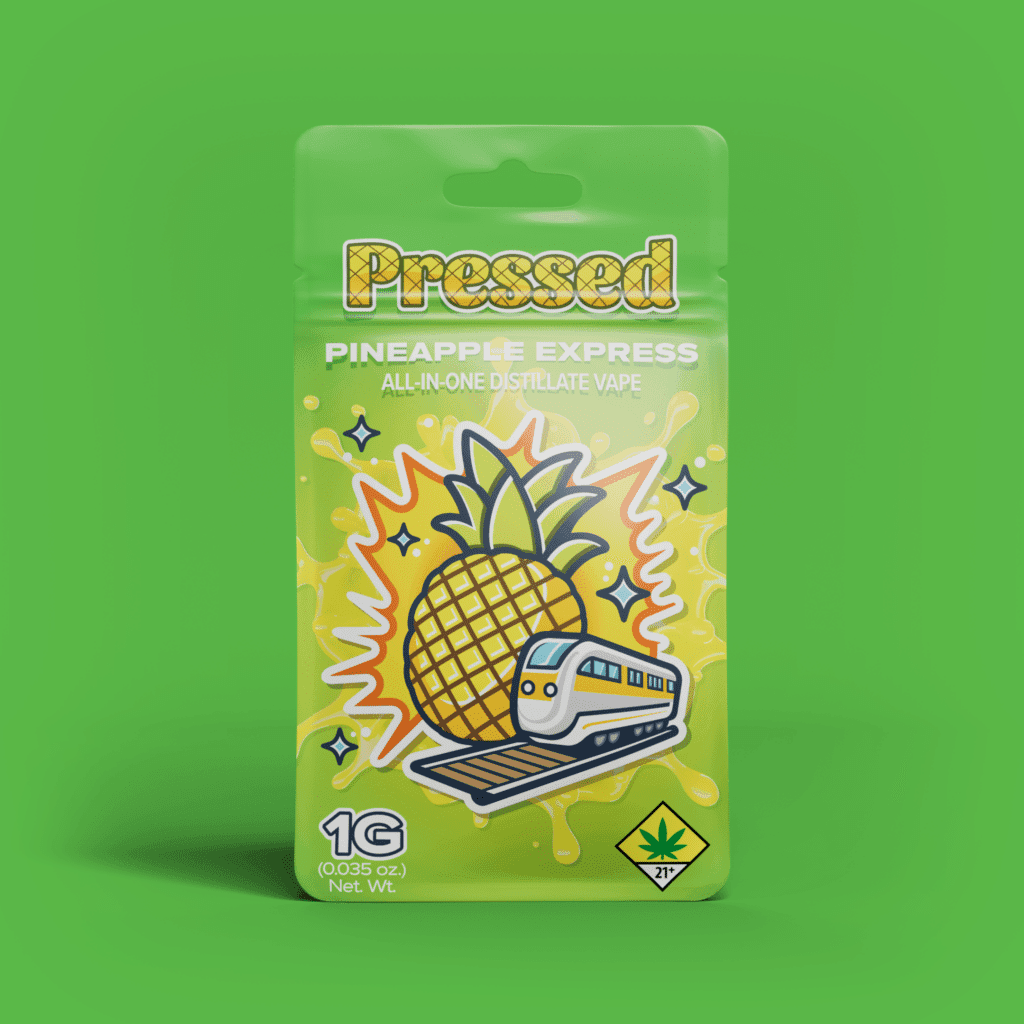 Pressed Pineapple Express AIO Vaporizer