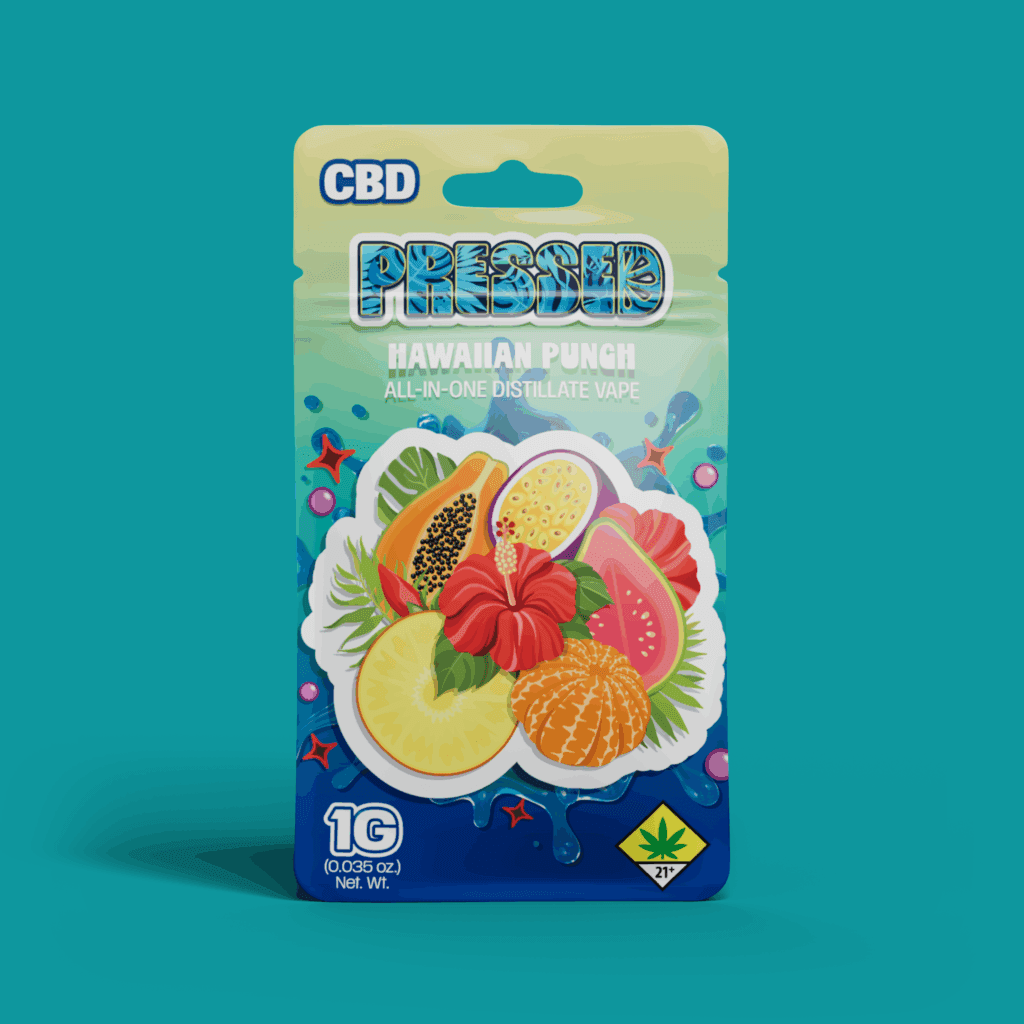 Pressed Hawaiian Punch CBD 2:1 AIO Vaporizer