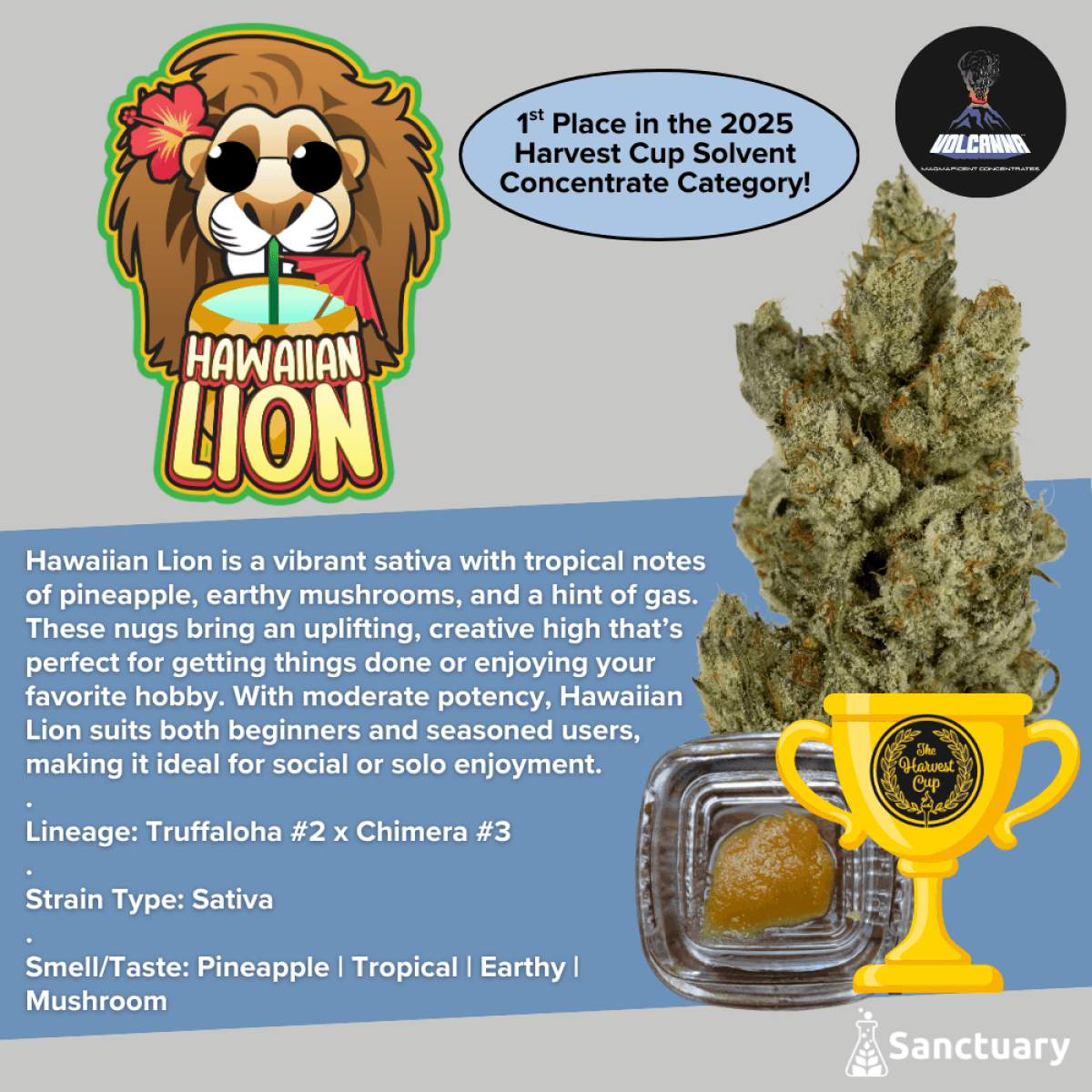 Volcanna Hawaiian Lion Sauce