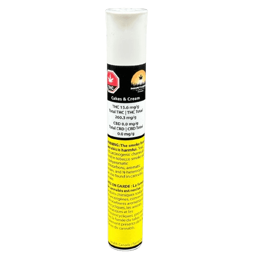 Northern Sunrise Farms Cakes & Cream 1 x 1g Pre-Roll