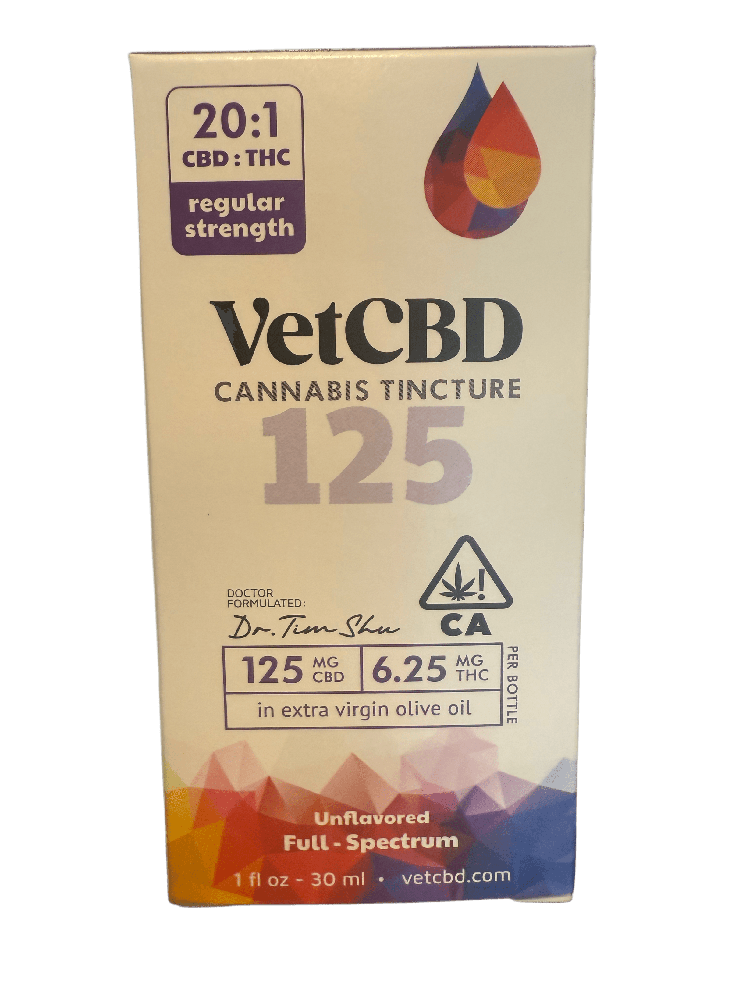 VetCBD 125MG REGULAR STRENGTH