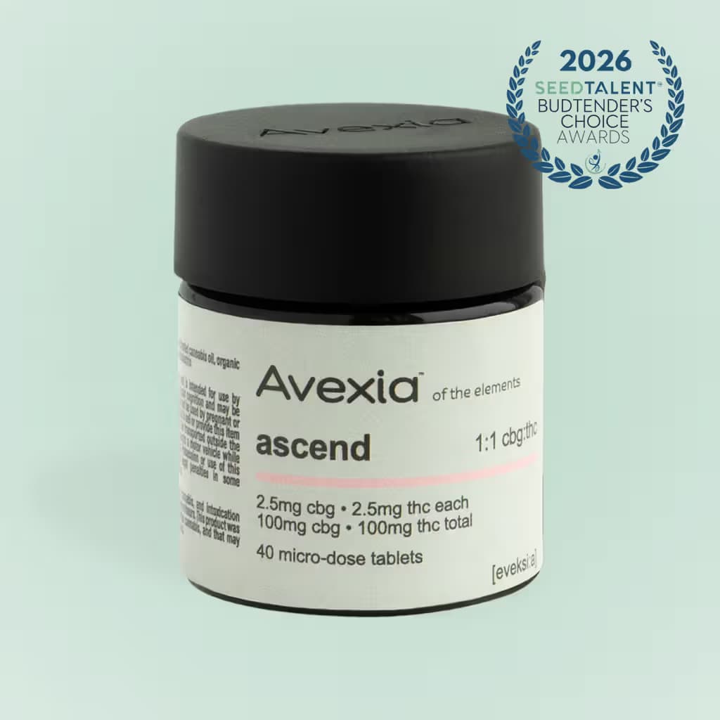 Avexia Ascend 1:1 CBG/THC