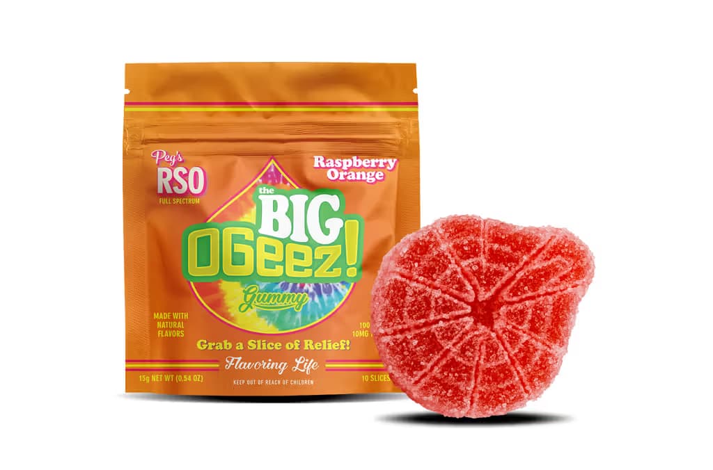 OGeez! Raspberry Orange | RSO | 100mg | 10pk