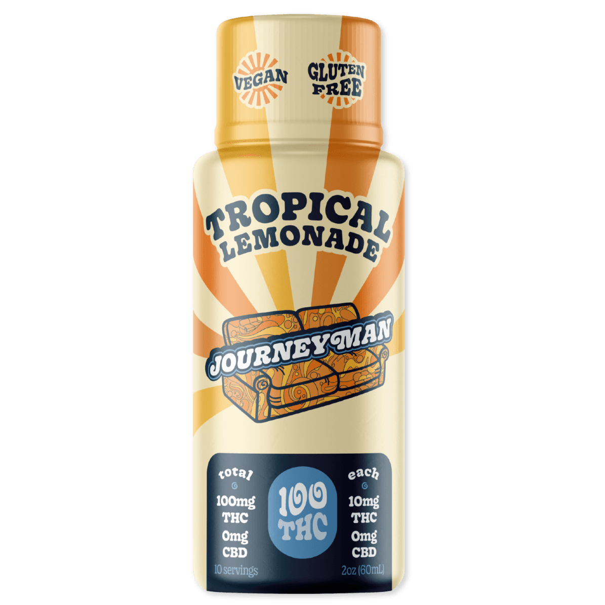 Journeyman Journeyman Tropical Lemonade Shot 100mg