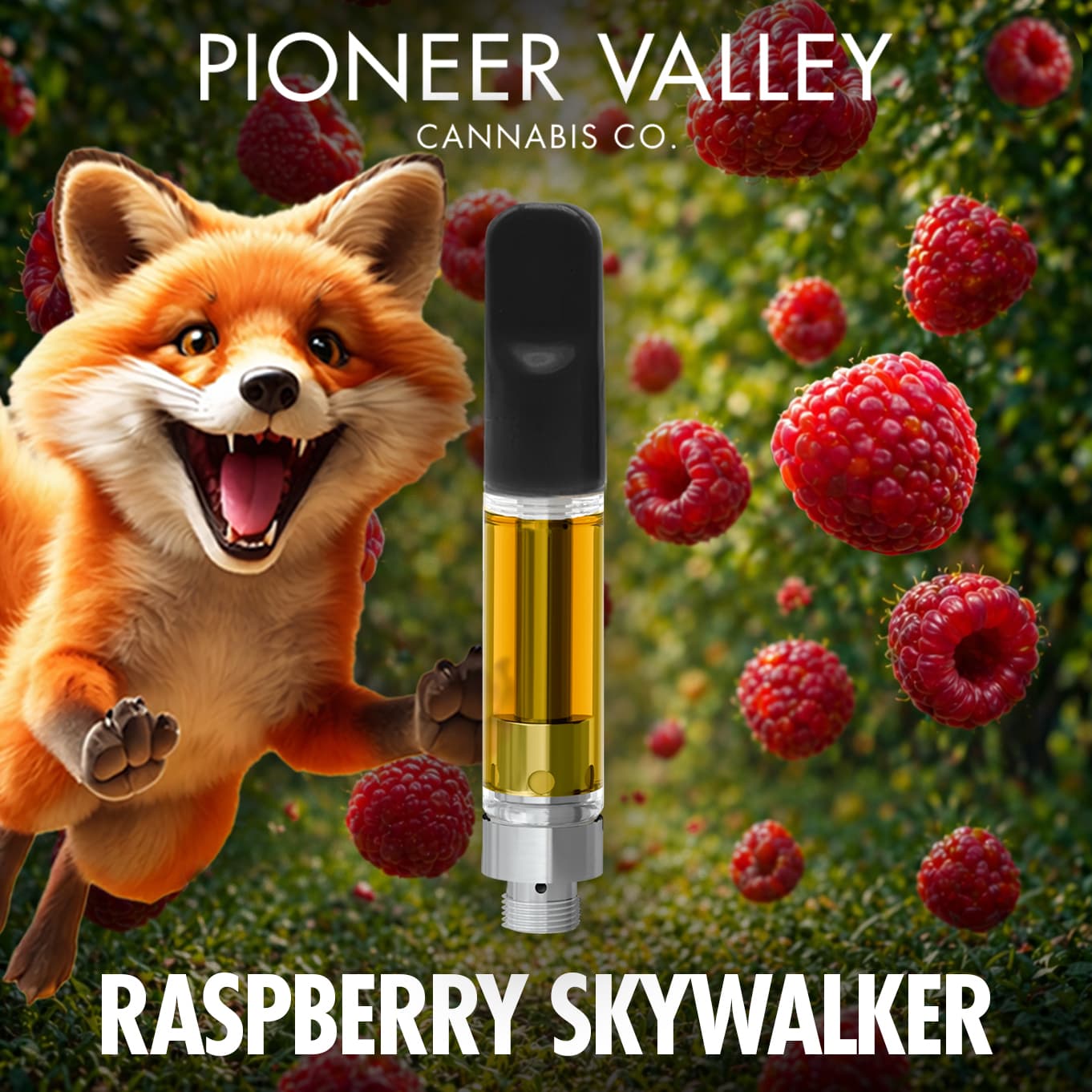 Pioneer Valley Extracts VAPE | 1G | DISTILLATE | RASPBERRY SKYWALKER OG | HYBRID | PIONEER VALLEY EXTRACTS