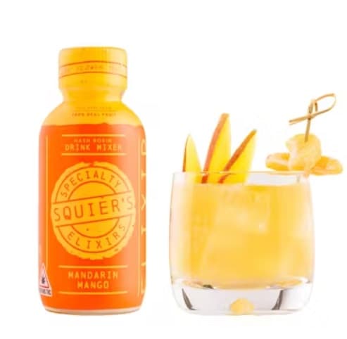 Squier's TINCTURE | 4OZ | HASH ROSIN | MANDARIN MANGO | SQUIER'S