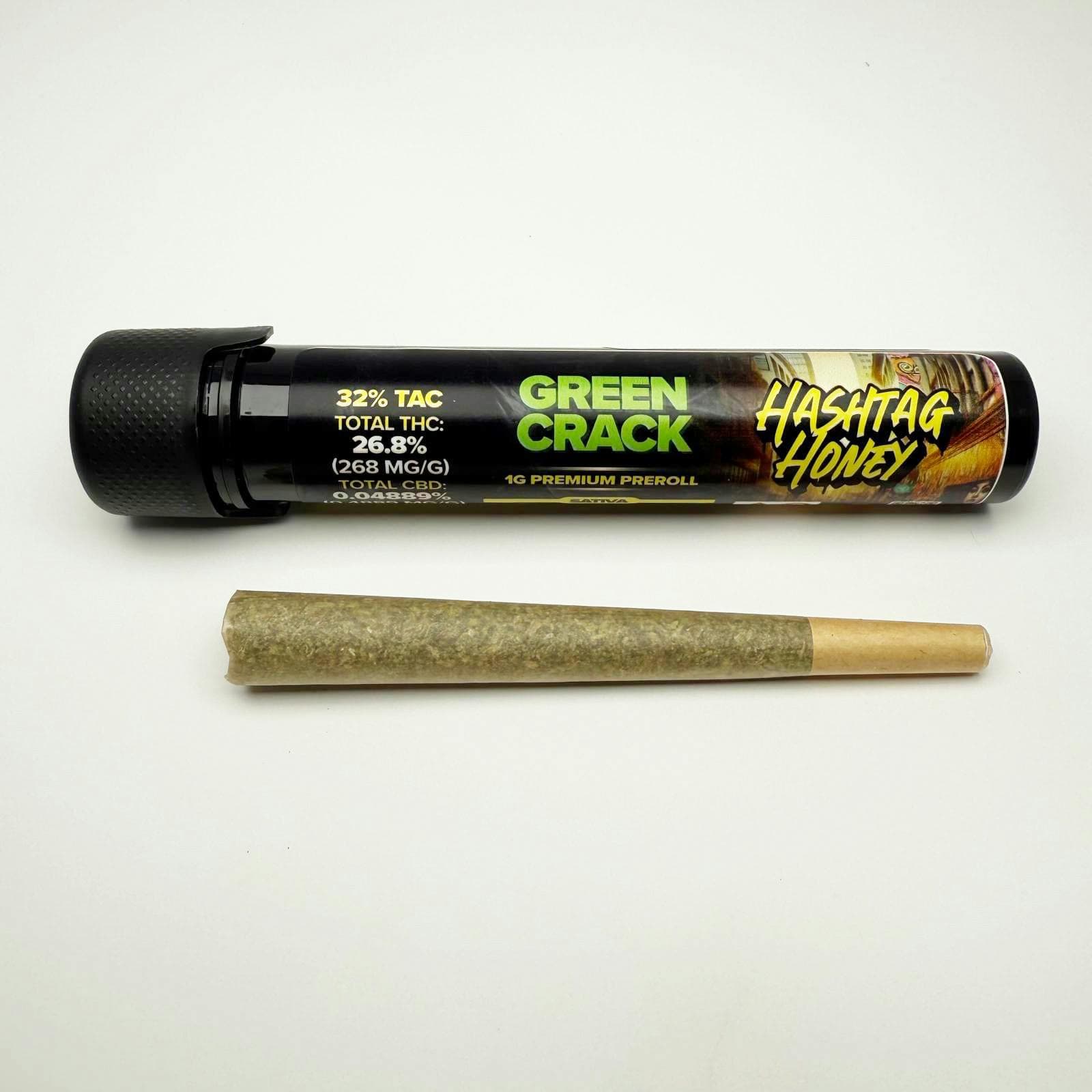 Hashtag Honey Green Crack (HH) | 1g Pre Roll