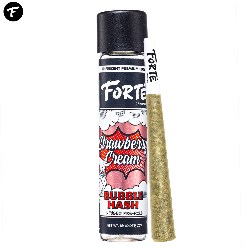 Forte Cannabis Bubble Hash Pre-roll 0.5g - 5pk - Strawberry Cream