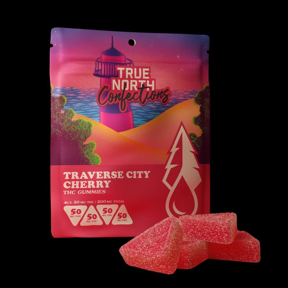 TRUE NORTH 200MG True North 4x50mg Traverse City Cherry