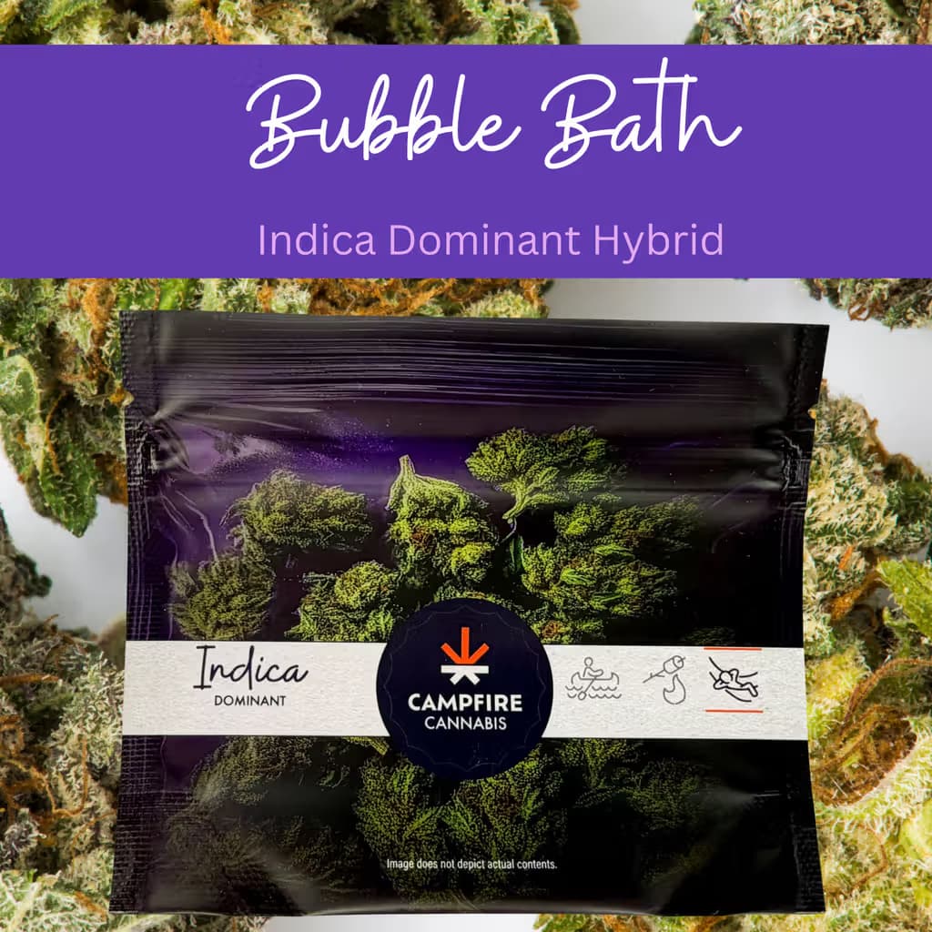 Campfire Cannabis Bubble Bath