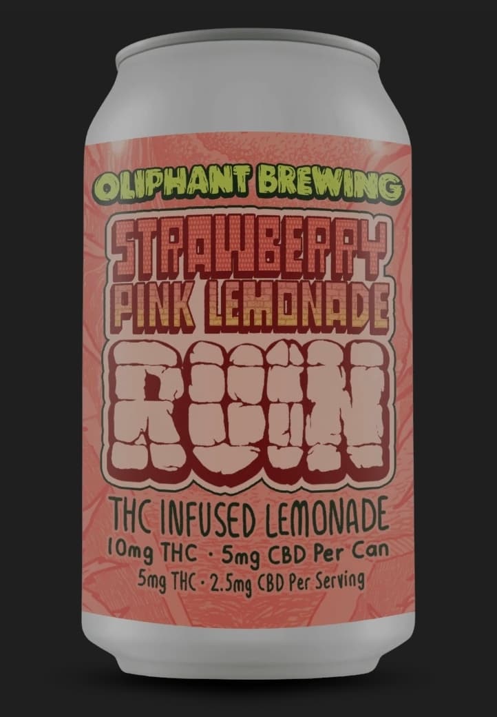 Oliphant Brewing Oliphant 10mg - Strawberry Ruin Lemonade - 12 oz