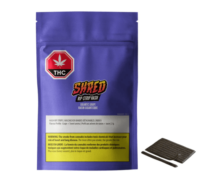 SHRED Shred : Shred Gigantic Grape Hash RIP Strips (10x0.2g)
