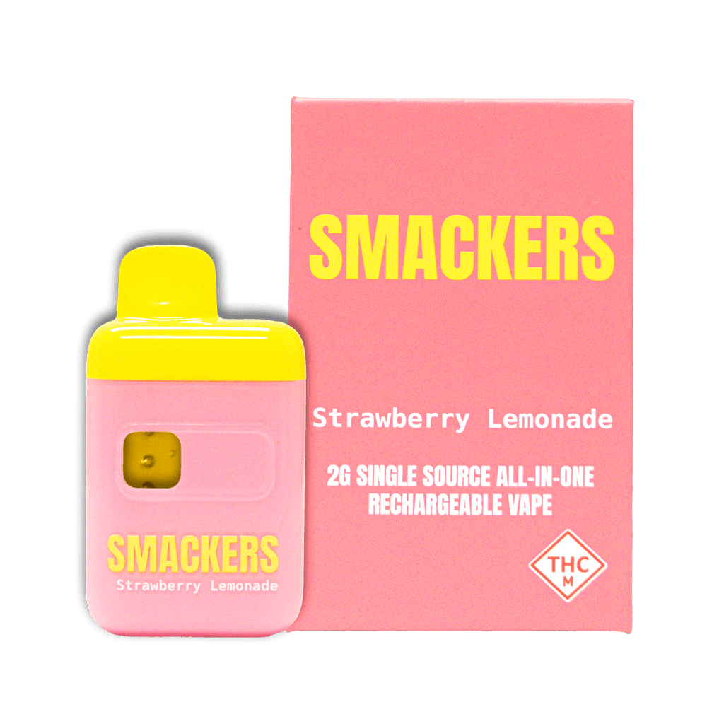 Smackers 2g All-In-One Vape | Strawberry Lemonade