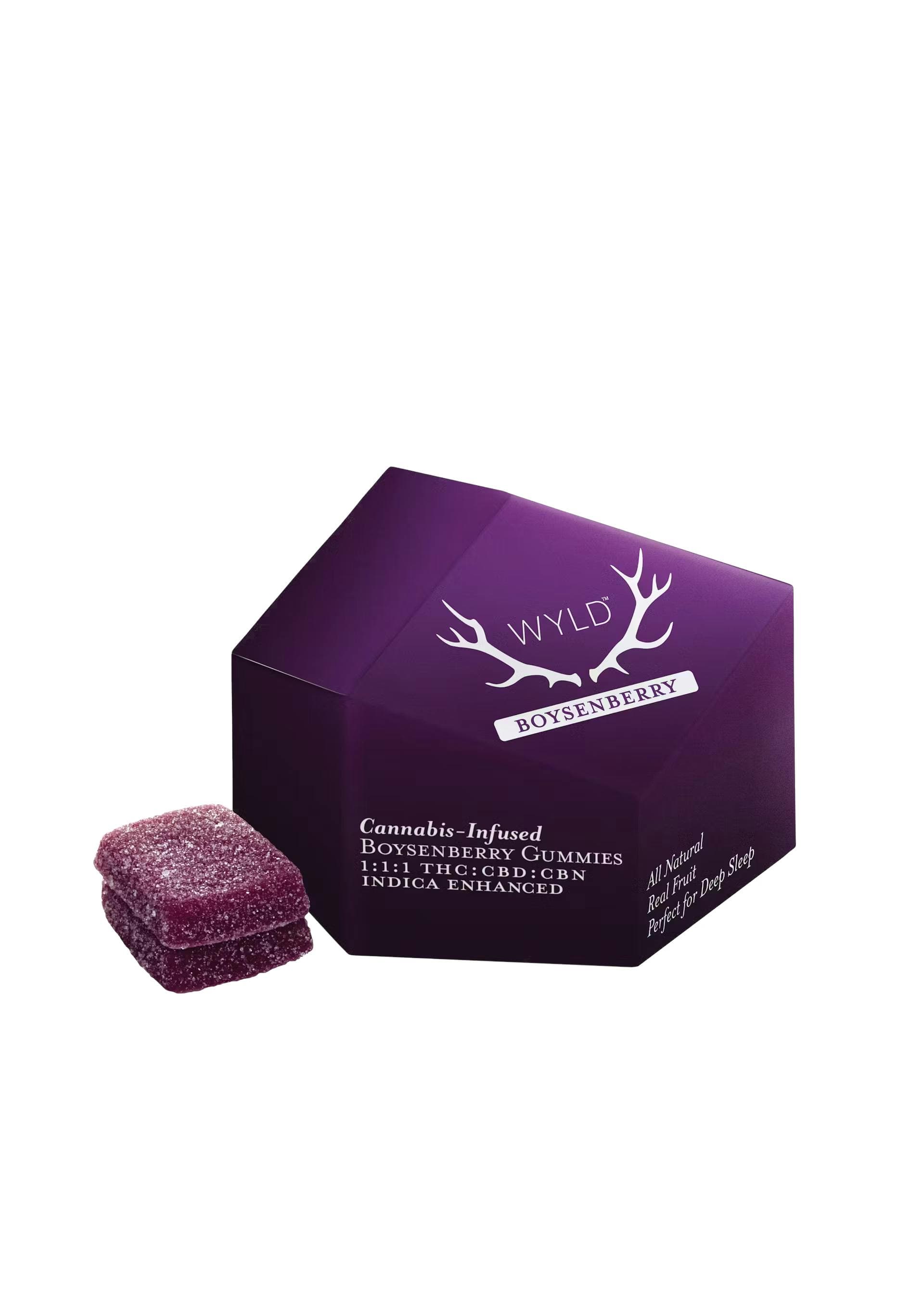 Wyld Boysenberry: 1:1:1 THC:CBD:CBN - 10 Pack