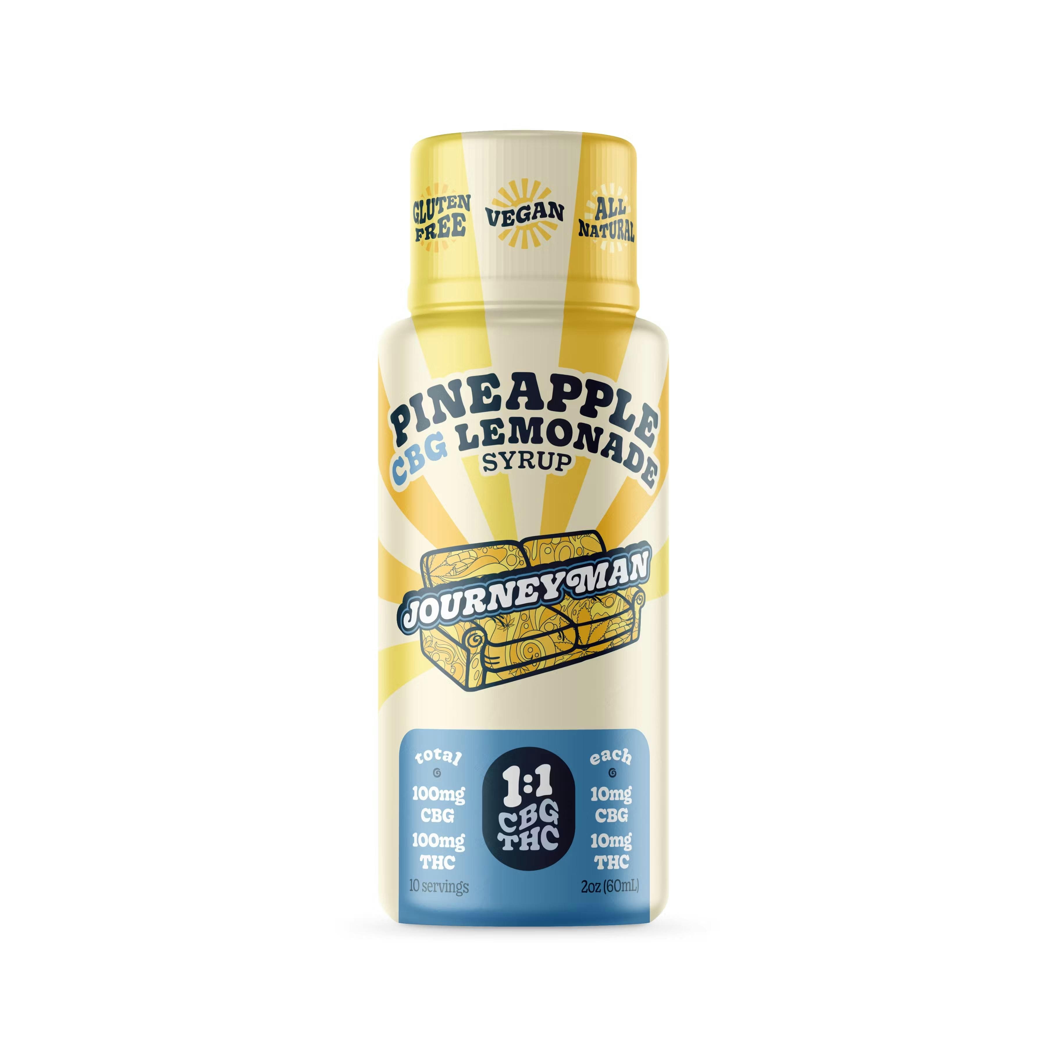 Journeyman Journeyman Beverage Shot 100mg Hash Rosin- Pineapple Lemonade Beverages