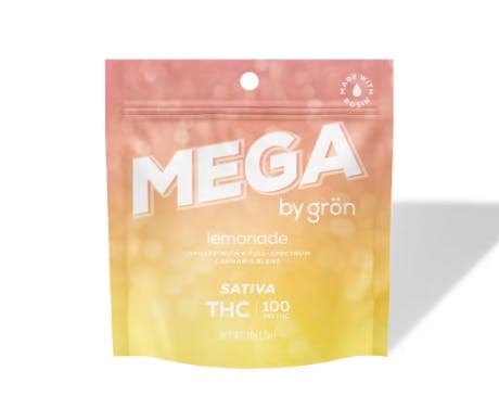 Grön Gron Mega Pearls 2pk/100mg- Lemonade